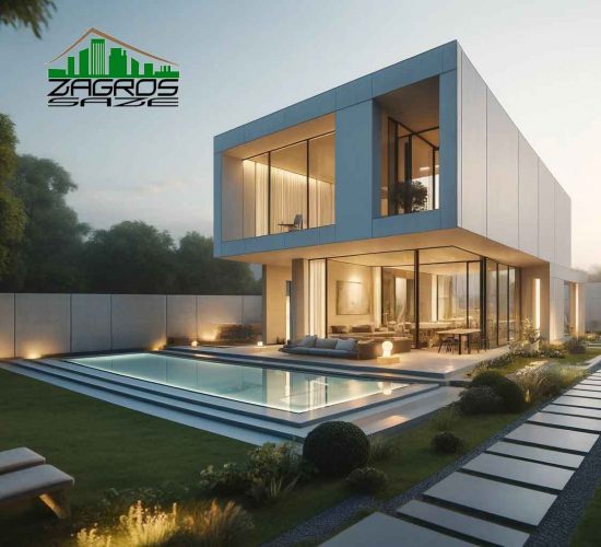 ویلای مینیمال طراحی ویلا